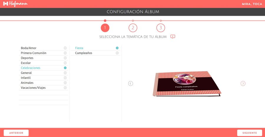 elegir fotolibro con temática
