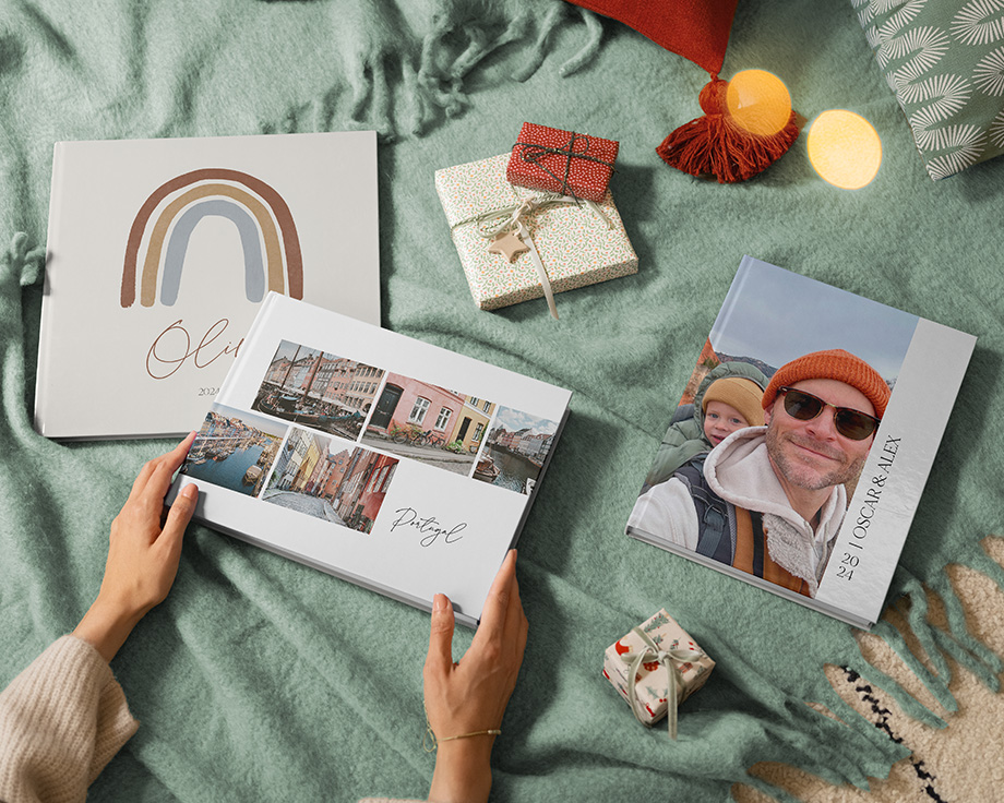 Cómo crear un álbum de fotos para Navidad